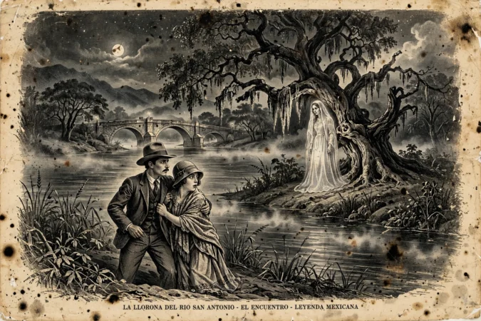 Pareja de novios de 1930 encuentra a la Llorona del Río San Antonio Córdoba Veracruz